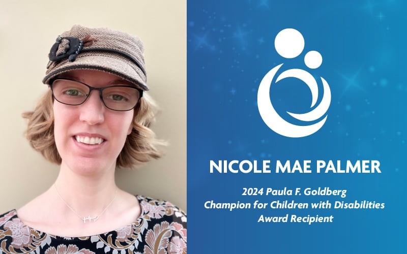  Nicole Mae Palmer - 2024 Paula F Goldberg Award Winner