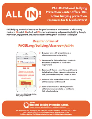All In Year-long Toolkit - National Bullying Prevention Center