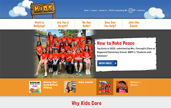 Kids Against Bullying Website