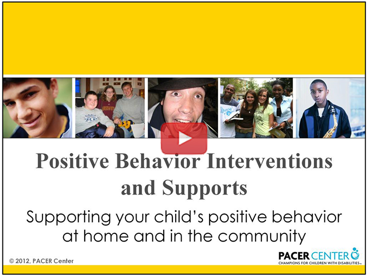 View - Positive Behavior Interventions and Support video